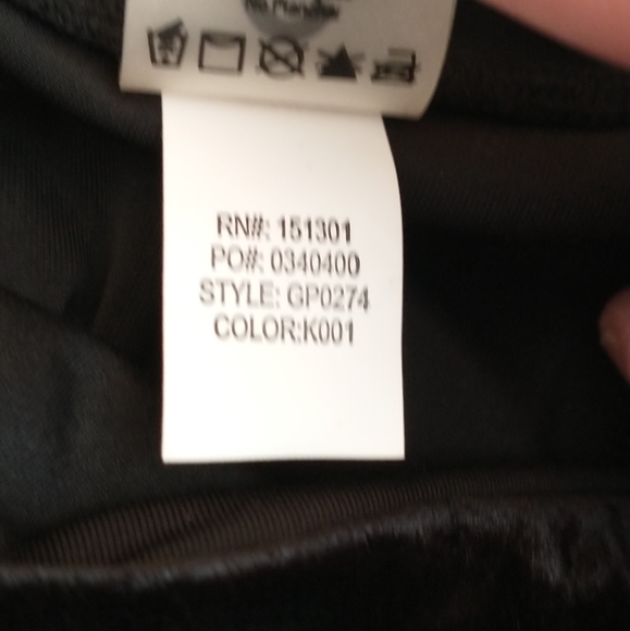 Good American The Crushed Velvet Boss Pants Size 1 Leggings High Waisted - Picture 7 of 8